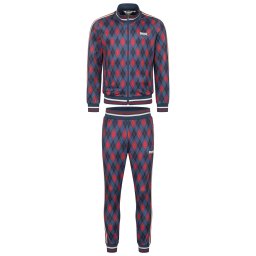 LONSDALE Trening 'Redford' bleumarin / roșu / alb