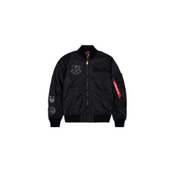 ALPHA INDUSTRIES Geacă de primăvară-toamnă 'Flying Tigers' negru