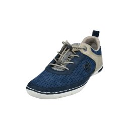 bugatti Pantofi cu șireturi sport 'ASG03' bleumarin / grej
