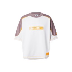 Nike Sportswear Tricou mov mură / portocaliu / alb