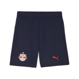 PUMA Pantaloni sport 'FC Red Bull Salzburg 25/26' bleumarin / roșu cranberry / alb