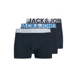 JACK & JONES Boxeri 'JACCONOR' bleumarin / albastru deschis