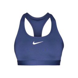 NIKE Sutien sport 'Swoosh' safir / alb