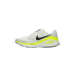 NIKE Sneaker de alergat 'Structure 26' verde neon / negru / alb perlat / alb murdar