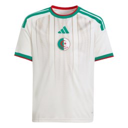 ADIDAS PERFORMANCE Tricou funcțional 'Algeria 26 Home Kids' bej / verde smarald / roșu cranberry / alb natural