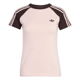 ADIDAS ORIGINALS Tricou maro închis / roz pastel
