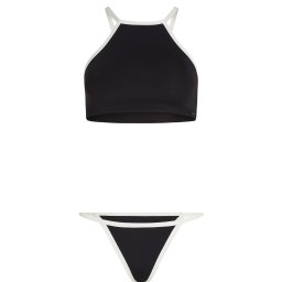 O'NEILL Costum de baie două piese negru / alb