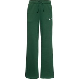 Nike Sportswear Pantaloni 'PHNX FLC' verde închis / alb