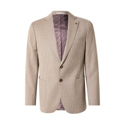 Michael Kors Sacou maro / alb murdar