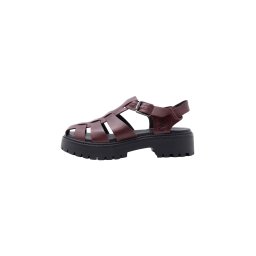 TIMBERLAND Sandale cu baretă 'Fisherman' castaniu