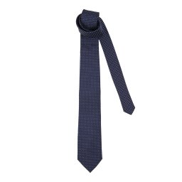 Michael Kors Cravată bleumarin / alb