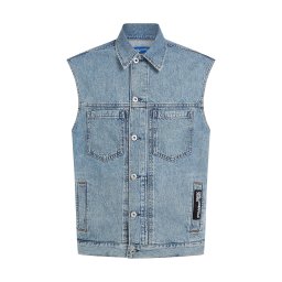 KARL LAGERFELD JEANS Vestă albastru denim