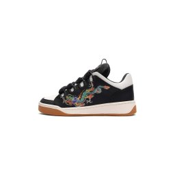 Ed Hardy Sneaker low negru / alb