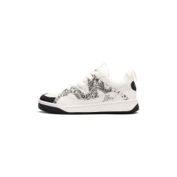 Ed Hardy Sneaker low 'Waves' pământiu / negru / alb