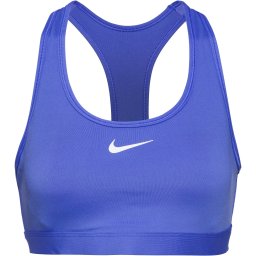 NIKE Sutien sport 'Swosh' albastru / alb