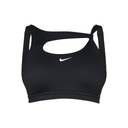 NIKE Sutien sport 'One' negru / alb