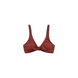 WE Fashion Sutien costum de baie roșu oxid