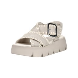 GABOR Sandale crem / gri taupe