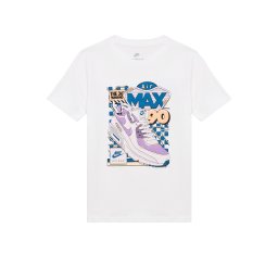 Nike Sportswear Tricou 'AIR MAX 90' albastru / portocaliu / negru / alb