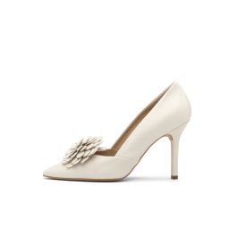 RYŁKO Pumps bej deschis