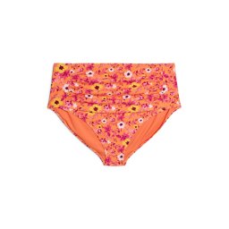 Swim by Zizzi Slip costum de baie maro / galben / portocaliu / roz / alb