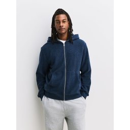 Next Jachetă fleece bleumarin