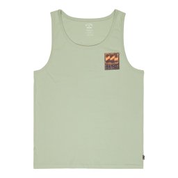 BILLABONG Tricou 'Stamp' verde deschis / mauve / portocaliu deschis / negru