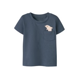 NAME IT Tricou 'NBMFARON' bej deschis / indigo