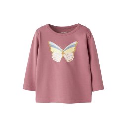 NAME IT Tricou 'NBFFRONTIE' albastru deschis / galben deschis / auriu / roz pitaya