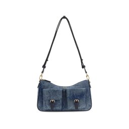 GUESS Geantă de umăr 'Kassie' albastru denim