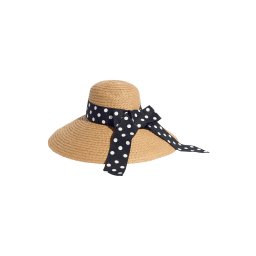 Lipsy Pălărie maro cămilă / negru / alb