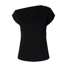 SELECTED Tricou 'SLFMOLLY' negru