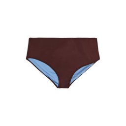 Swim by Zizzi Slip costum de baie 'Senya' maro