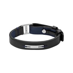 FOSSIL Brățară 'MACHINE' albastru noapte / negru