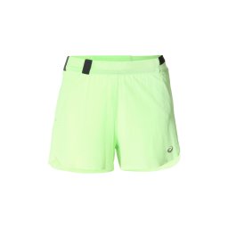 ASICS Pantaloni sport verde deschis / alb