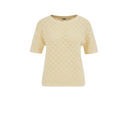 WE Fashion Pulover galben deschis