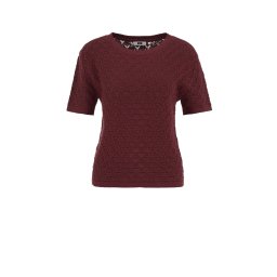 WE Fashion Pulover roşu închis
