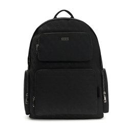 GUESS Rucsac 'BOSTON' gri metalic / negru