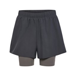 Hummel Pantaloni sport 'Hiit Intensity' gri grafit / pământiu