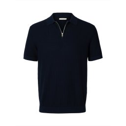 SELECTED Pulover 'SLHCran' bleumarin