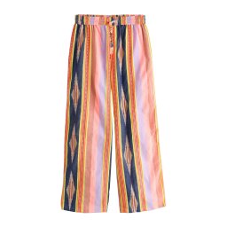 Next Pantaloni bleumarin / mov lavandă / portocaliu / roz deschis