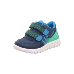 SUPERFIT Sneaker 'Sport7 Mini' bleumarin / azur / verde deschis