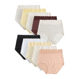 Next Slip bej / galben / roșu vin / negru / alb