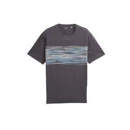 TOM TAILOR Tricou albastru deschis / alb