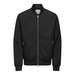 Only & Sons Geacă de primăvară-toamnă 'ONSLANDO' negru