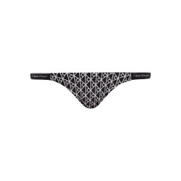 Calvin Klein Swimwear Slip costum de baie negru / alb