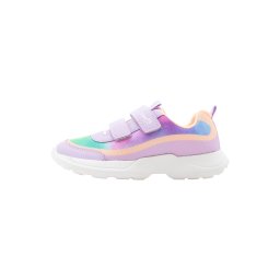 SUPERFIT Sneaker 'RUSH' verde mentă / mov deschis / portocaliu deschis / fucsia
