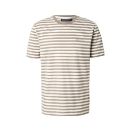 Marc O'Polo Tricou bej închis / alb