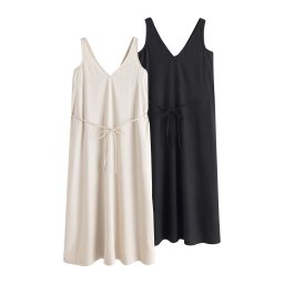 The Set Rochie bej / negru