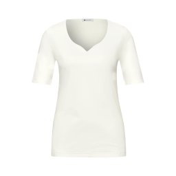 STREET ONE Tricou 'Ada' alb murdar